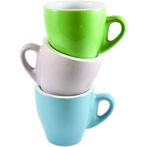 ชุดถ้วยกาแฟพร้อมจานรองลายคลาสสิกจากเนเปิลส์ ทำจากเซรามิก มีหูจับ สำหรับเครื่องดื่ม ของขวัญ 6 ชิ้น มีหลายสี ขั้นต่ำในการสั่งซื้อ 12 ชิ้น - Product Image 2