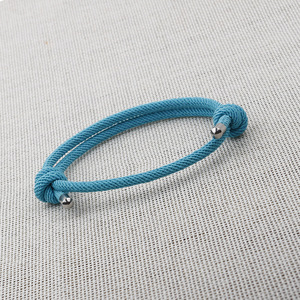 Pulsera Deportiva de Cuerda Milanesa Unisex de Moda, Pulsera de Paracord para Hombre Hecha a Mano con Acero de Titanio Geométrico, para Regalos - Product Image 6