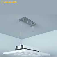 Projecteur LED Meanwell 160lm/W IP65 Slim 100W 5000K Lumière du jour Protection contre les surtensions 10KV Garantie 5 ans Cree pour Ra70 Sports High Bay
