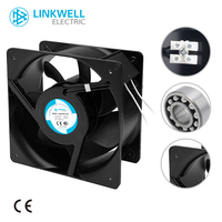 Ventilateur axial à haut débit d'air, vitesse réglable, ventilateur électrique à économie d'énergie, structure de roulement résistante, ventilateur de refroidissement
