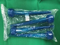 Doublures de traite en silicone bleu résistantes aux hautes températures Terrui pour les exploitations d'élevage de moutons et de bovins