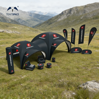 Tente Gonflable Portable pour Salons Professionnels, Événements Extérieurs, Étanche, Résistante aux UV, Publicité Extérieure Gonflable