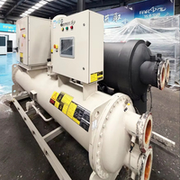 Refroidisseur centrifuge à fréquence variable à roulement magnétique d'occasion 703KW R134a pour système CVC commercial