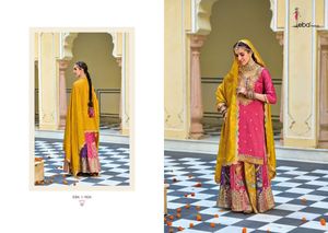 ชุด Salwar นักออกแบบเสื้อผ้าชาวอินเดียและปากีสถานสําหรับงานปาร์ตี้และชุด Salwar งานแต่งงานชาวพังจาบีจากอินเดีย - Product Image 3