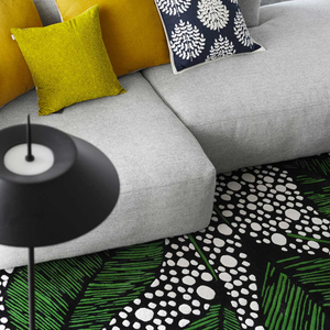 Tapis de luxe fait main tufté à la main 100% laine de Nouvelle-Zélande, revêtement de sol design sur mesure, ignifuge - Product Image 2