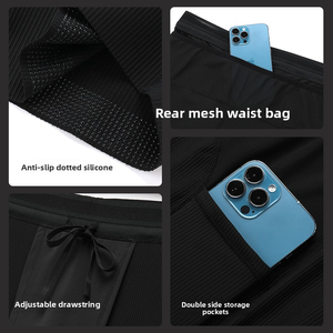 Pantalones Cortos Deportivos de Compresión para Hombre, de Secado Rápido, Ajustados y Elásticos, con Bolsillos para Correr - Product Image 6