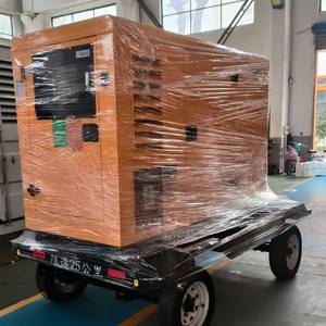 Groupe électrogène diesel refroidi par eau Ruizi RZ50GFSW 20 kW 400 A triphasé avec unité de soudage sur remorque mobile 230 V 400 V 50 Hz - Product Image 1