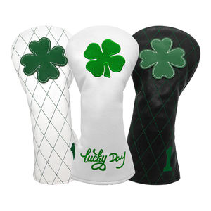 Funda de cuero PU para cabeza de palo de golf, diseño de fábrica, para driver, funda personalizada para palos de golf - Product Image 4
