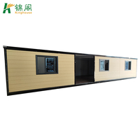 Maison préfabriquée de 40 pieds Maisons préfabriquées Maisons en acier Maison de jardin portable Villa extensible de luxe Pack plat Maisons détachables