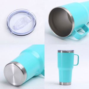 Thermos en acier inoxydable 304 de 30 oz, tasse à café de voyage isolée sous vide avec poignée, gobelets en acier inoxydable de qualité supérieure - Product Image 6