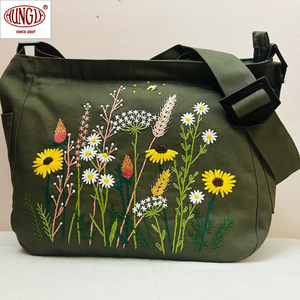 Bolso bandolera bordado floral al por mayor para ocasiones formales Estilo Vintage - Product Image 1