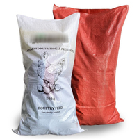 Sacs à semences de maïs durables de qualité supérieure 25kg/50kg/75kg/100kg en PP tissé, imperméables, laminés, imprimés en héliogravure, pliés, à simple couture
