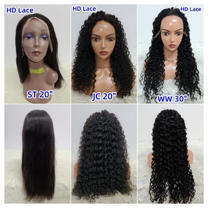วิกผม Letsfly HD Lace 11A แบบเต็มศีรษะ 13x4 Lace Frontal วิกผม SDD Double Drawn Raw Virgin Hair ความหนาแน่น 300% วิกผมแท้ 100% - Product Image 3