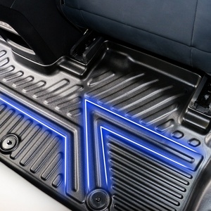 พรมปูพื้นรถยนต์แบบสั่งทำพิเศษ 5D TPE กันน้ำ สำหรับรถยนต์ BYD Song Plus - Product Image 3