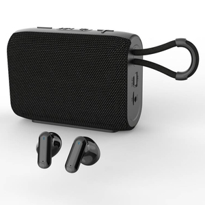 2 en 1 avec <span class=keywords><strong>caisson</strong></span> <span class=keywords><strong>de</strong></span> basses, son stéréo surround 360°, haut-parleurs Bluetooth sans fil, écouteurs - Product Image 1
