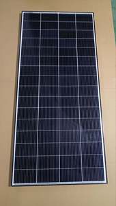 Panneau solaire monocristallin PERC 220W 18V avec cadre en alliage d'aluminium anodisé, cadre noir pour camping-car, caravane, camping-car, remorque - Product Image 4