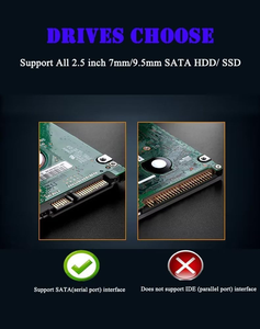 Boîtier de <span class=keywords><strong>disque</strong></span> <span class=keywords><strong>dur</strong></span> USB 3.0 à 2.5 pouces SATA HDD SSD boîtier <span class=keywords><strong>externe</strong></span> 5G Speed HDD Box pour <span class=keywords><strong>PC</strong></span> portable téléphone - Product Image 4