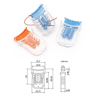 Boîte de compteur d'eau en plastique de sécurité PM-MS7201, scellés pour compteurs électriques et à gaz