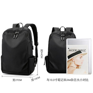 Custom Arrival Softback <b>Laptop</b> <b>Backpack</b> Popular School <b>Backpack</b> Usb Closure Polyester Lining Computer <b>Backpack</b> - Product Image 2