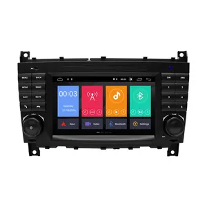 Autoradio Voor Mercedes Benz Clk W209 C W203 W463 2005-2011 Android 12 Autoradio Gps Navigatie Geen Dvd Carplay Stereo Multimedia