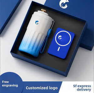 Set Regalo in Metallo Stile Business, Tazza da Caffè per Aziende, Eventi Aziendali e Anniversari, Regalo di Alta Qualità per Dipendenti con Logo Personalizzato - Product Image 3