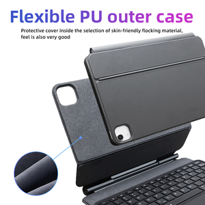 Bán buôn 10.9-11 inch New Stretchable tích hợp từ tính cho đèn nền Bluetooth trường hợp máy tính bảng bao gồm iPad Bàn phím điều khiển - Product Image 6