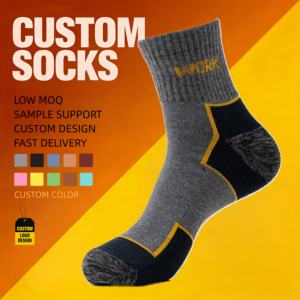 Calzini Jacquard in Misto Cotone Termico Assorbente per Uso Domestico e Sessioni in Palestra - Product Image 1