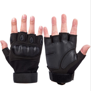 Vente en gros de gants tactiques durs pour articulations demi-doigts Gants d'équitation et de combat respirants pour la chasse et la randonnée avec paume antidérapante - Product Image 1