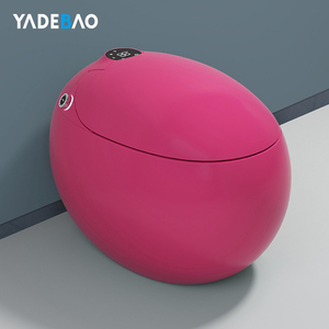 Современная цветная Умная Автоматическая унитаза в форме яйца - Product Image 1