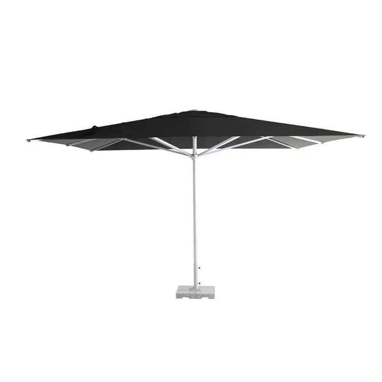 Ticari ağır restoran Cafe otel bahçe şemsiye 4X4 büyük açık şemsiye veranda büyük boy