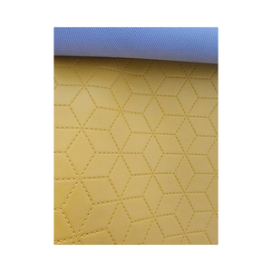 Nhà Máy Giá Durable PVC da tổng hợp dập nổi không thấm nước xe Ghế Bìa tính năng đàn hồi cho sofa nhà dệt kim dệt kim - Product Image 2