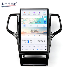 Aotsr Xe Màn Hình thẳng đứng đài phát thanh xe cho Jeep Grand Cherokee 2010-2013 GPS Carplay <span class=keywords><strong>Android</strong></span> xe đa phương tiện Video Player đài phát thanh - Product Image 6