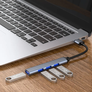 Nhà Máy 4 Cổng Trong 1 <span class=keywords><strong>USB</strong></span> 3.0 <span class=keywords><strong>Hub</strong></span> Loại C Để <span class=keywords><strong>USB</strong></span> 4 Cổng Đa Splitter Adapter OTG Loại C <span class=keywords><strong>Hub</strong></span> Cho Điện Thoại Máy Tính Phụ Kiện - Product Image 4