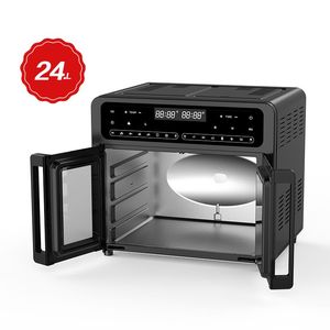 Nouvelle Offre Spéciale : <span class=keywords><strong>Four</strong></span> à Friture Sans Huile 24L Grande Capacité Double Zone, <span class=keywords><strong>Friteuse</strong></span> Électrique à Contrôle Numérique - Product Image 5
