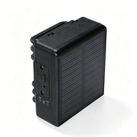 Traceur GPS solaire pour bétail 4000 mAh avec haut-parleur, alarme antivol et surveillance vocale pour le suivi des animaux (moutons)