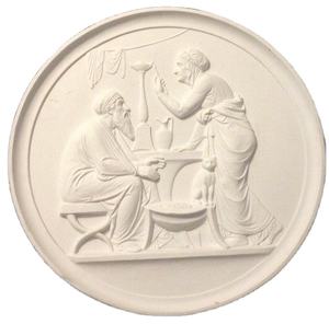 Assiette en biscuit <span class=keywords><strong>de</strong></span> grès non émaillé non peint pour la <span class=keywords><strong>peinture</strong></span> à la main d'enfants - Product Image 1