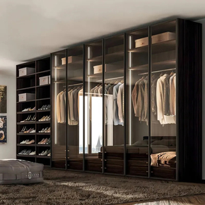 Armario de acero inoxidable 304 de alta calidad, armario personalizado sin formaldehído, <span class=keywords><strong>muebles</strong></span>, armario independiente moderno para - Product Image 1