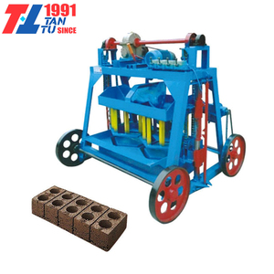 アフリカで人気の多機能自動コンクリートブロック成形機、セメント油圧レンガ製造機 - Product Image 1