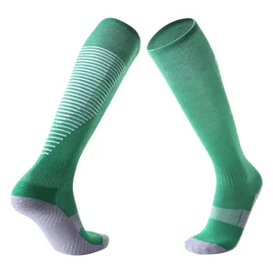<span class=keywords><strong>Calcetines</strong></span> de Fútbol Largos a Rayas con Base Acolchada para <span class=keywords><strong>Hombre</strong></span>, Personalizados - Product Image 1