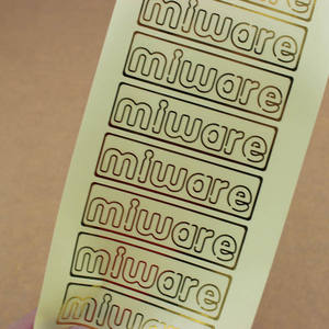 Cling Sliver Hot Stamping Gold Foil Clear Original New <span class=keywords><strong>Royal</strong></span> <span class=keywords><strong>Enfield</strong></span> Classic Mini Circle Sticker - Product Image 3