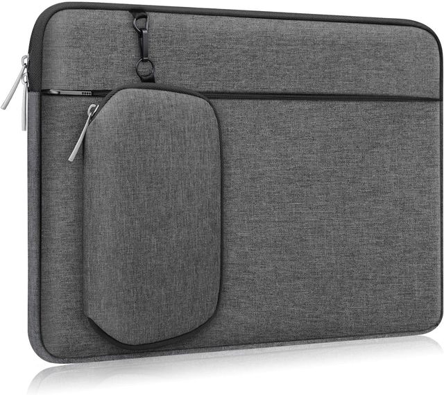 OEM/ODM Wholesale Waterproof Anti-Shock Notebook Case with Accessory Pocket Protective Laptop Sleeve Made of Polyester