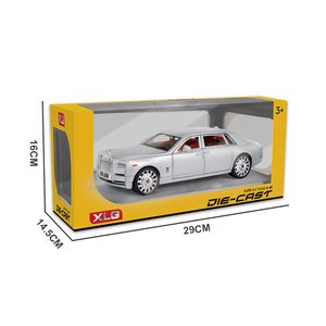 Modelo de Auto de Aleación Fundida a Presión Rolls Royce Phantom 1:20 con Luz y Sonido, Personalizado, Superventas, OEM y ODM, Vehículo de Plástico y Metal, Juguete de Auto con Retroceso - Product Image 6
