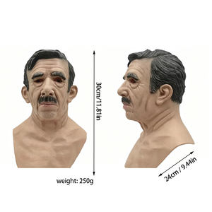 Máscaras de Halloween al por Mayor, Ecológicas, de Látex, para Toda la Cara, Disfraz de Asesino de Películas de Terror, Cosplay - Product Image 4