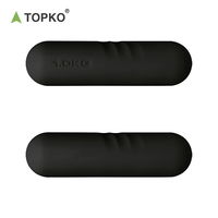 TOPKO Nouvel ensemble d'haltères en silicone coloré Équipement d'entraînement doux au toucher, sans odeur et adapté aux débutants