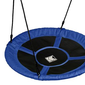 Blue KETTLER <b>Nest</b> <b>Swing</b> 100cm Diameter Outdoor Waterproof Height-Adjustable <b>Swing</b> <b>Seat</b> 50kg Maximum Load - Product Image 2