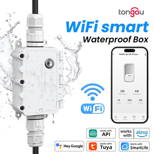 Caja de Conexiones Inteligente para Exteriores Tuya WiFi, Impermeable IP67, Protección Contra Sobrecorriente y Sobretensión/Subtensión, Caja de Conexiones para Cables M287 - Product Image 2