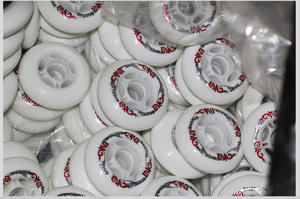 Roues de patinage de vitesse Ruidongle 90A pour patins à roulettes, patins en ligne, roues plates durables, roues avec frein, chaussures de patinage de vitesse - Product Image 6