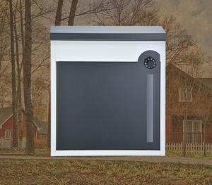 Boîte aux lettres murale moderne en acier de haute qualité Boîte aux lettres étanche pour appartement et bureau Boîte aux lettres intelligente en métal - Product Image 3