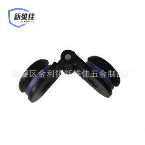 Charnière circulaire en alliage de zinc Xin Xiong Jia, ouverture à 180 degrés pour porte en verre, salle de bain, douche - Product Image 2