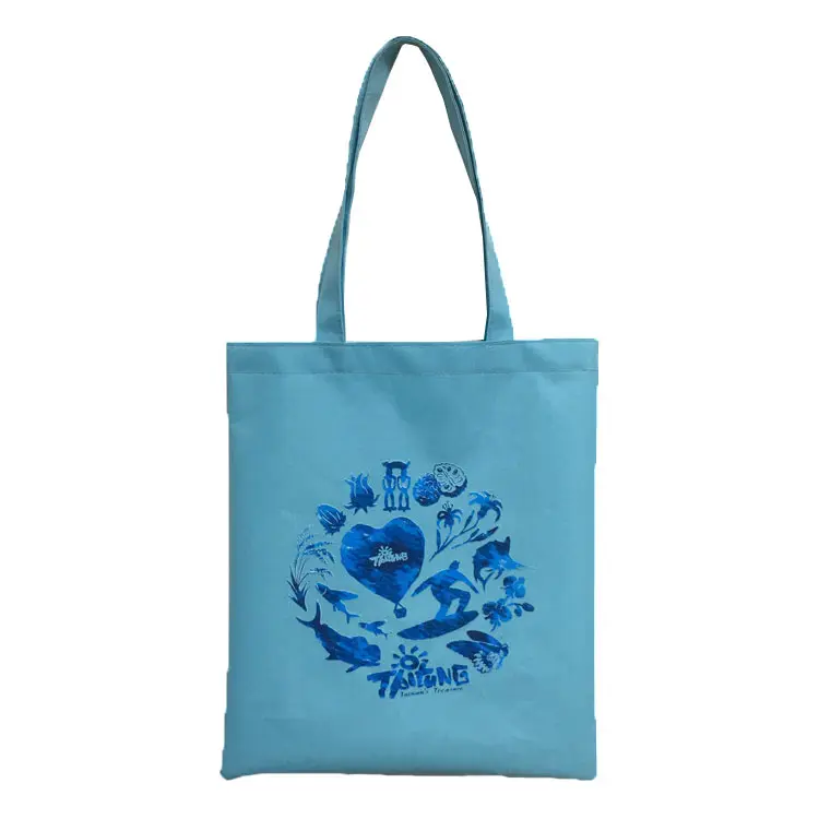 Nuovo stile personalizzato Logo 600d Pvc Oxford Tote Bag Oxford promozionale la borsa della spesa in tela impermeabile in poliestere